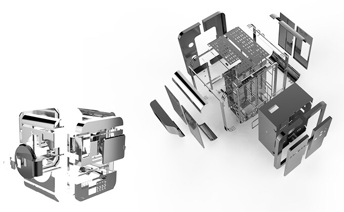 电子中是否会用到钣金加工-钣金加工珠海机箱机柜设备外壳激光切割星空官方入口